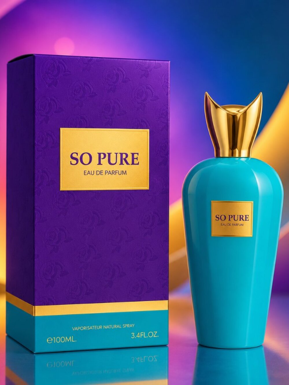 Milestone So Pure Eau De Parfum Unisex 100ml 3.4 Oz